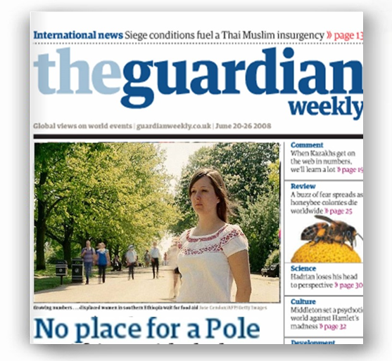 The Guardian Weekly - No place for a Pole